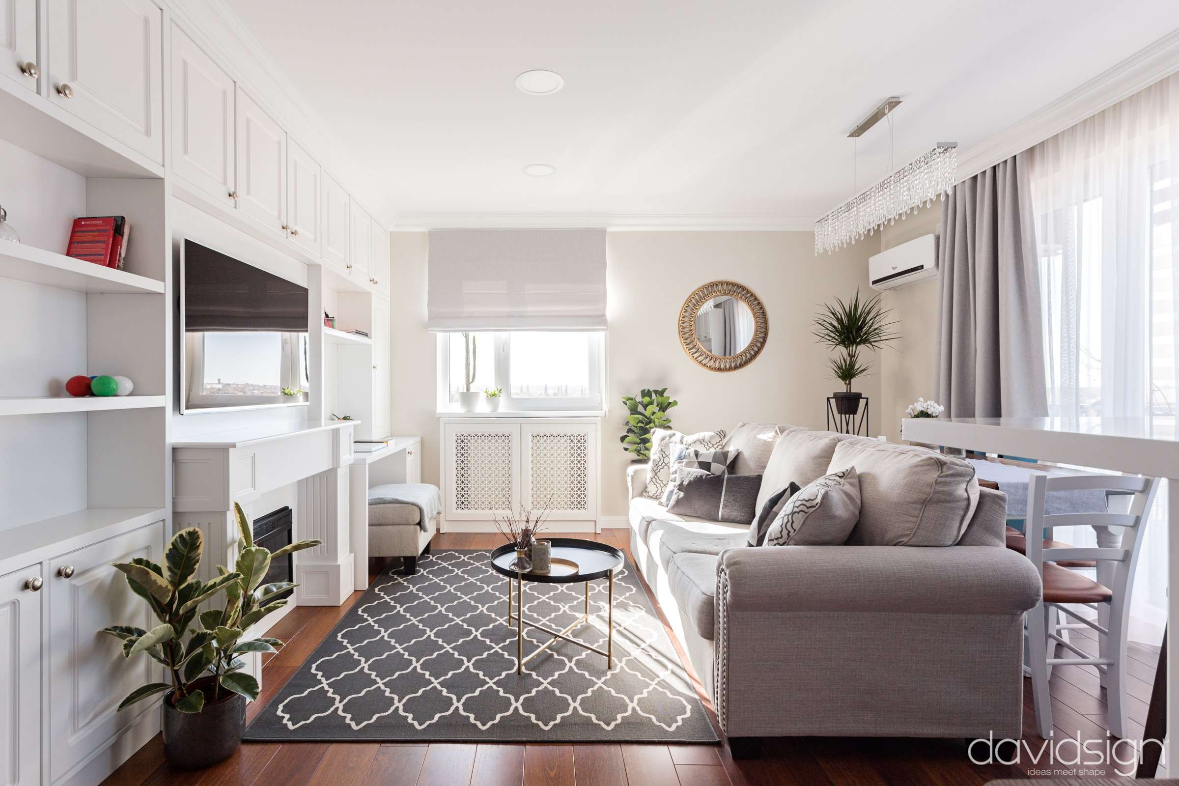 Design interior 3 Room Traditional Apartment Oradea România Davidsign - 2