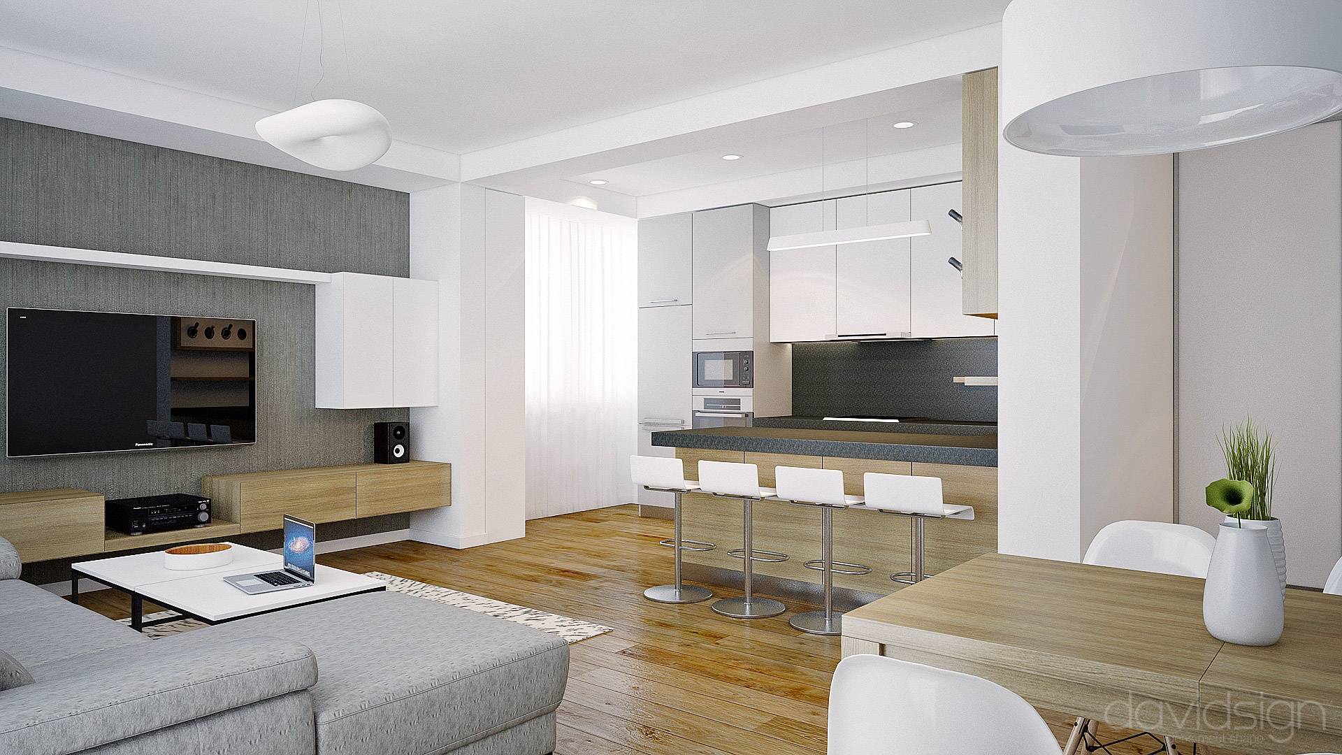 Design interior Contemporary Apartment in Oradea Oradea România Davidsign - 1