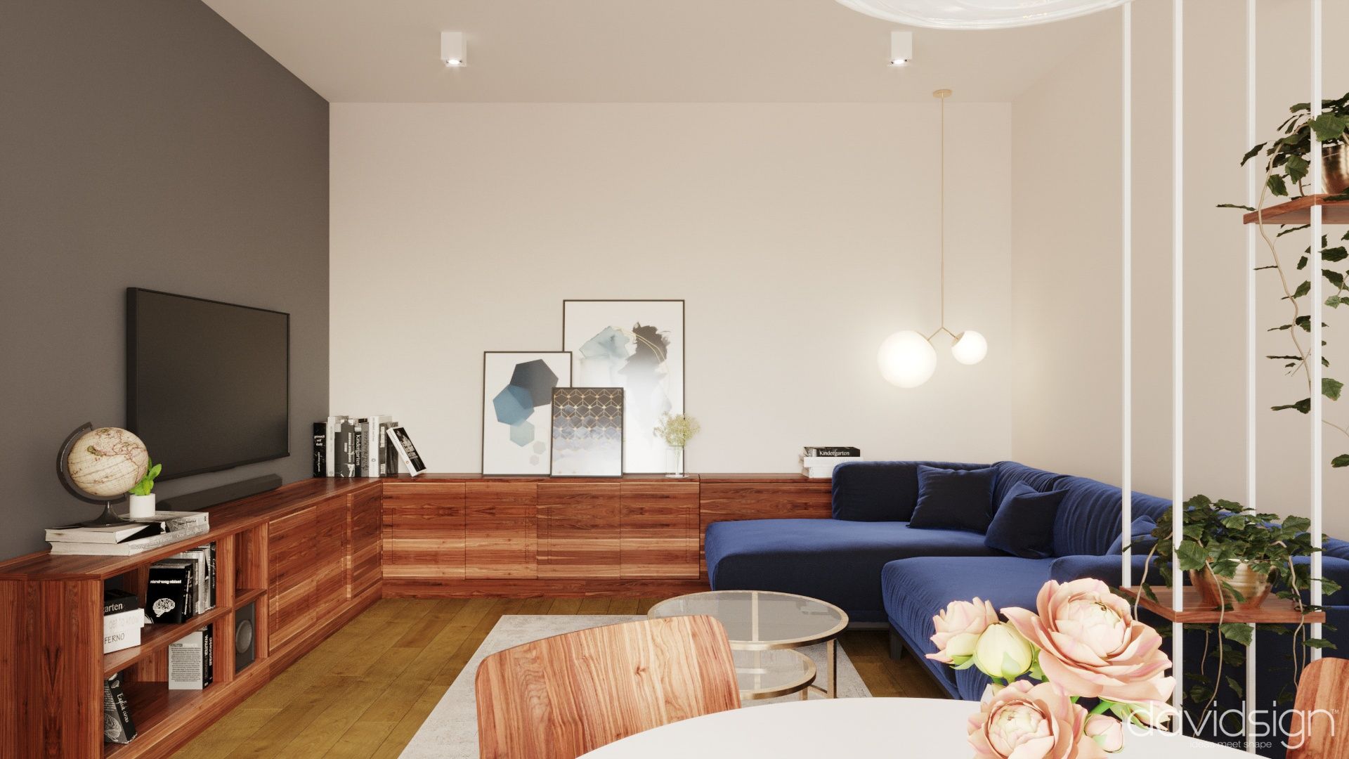 Interior design: 2-Room Apartment at West Residence, RO