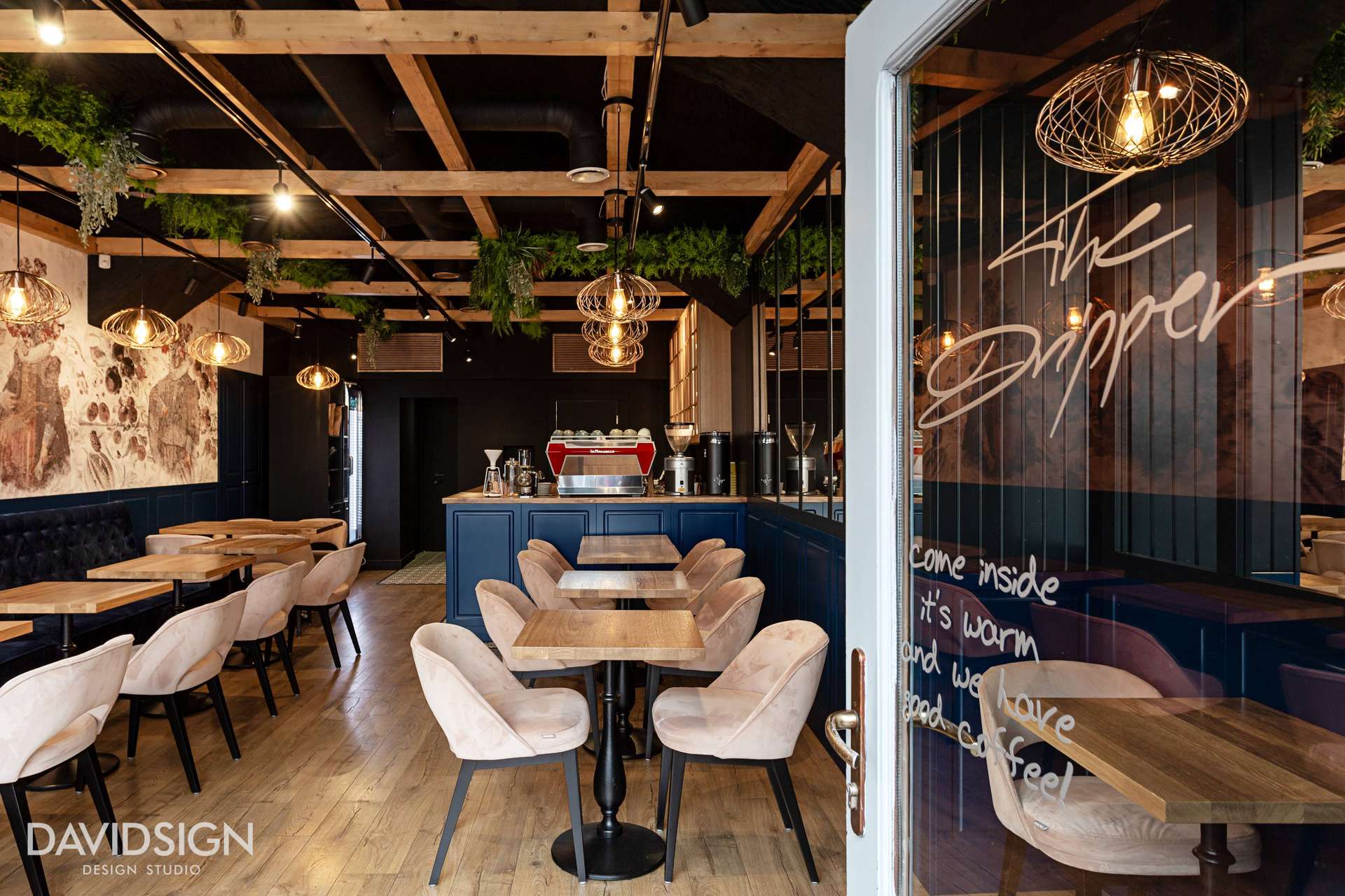 Design interior Interior Design: Specialty Coffee Shop The Dripper Oradea România Davidsign - 11